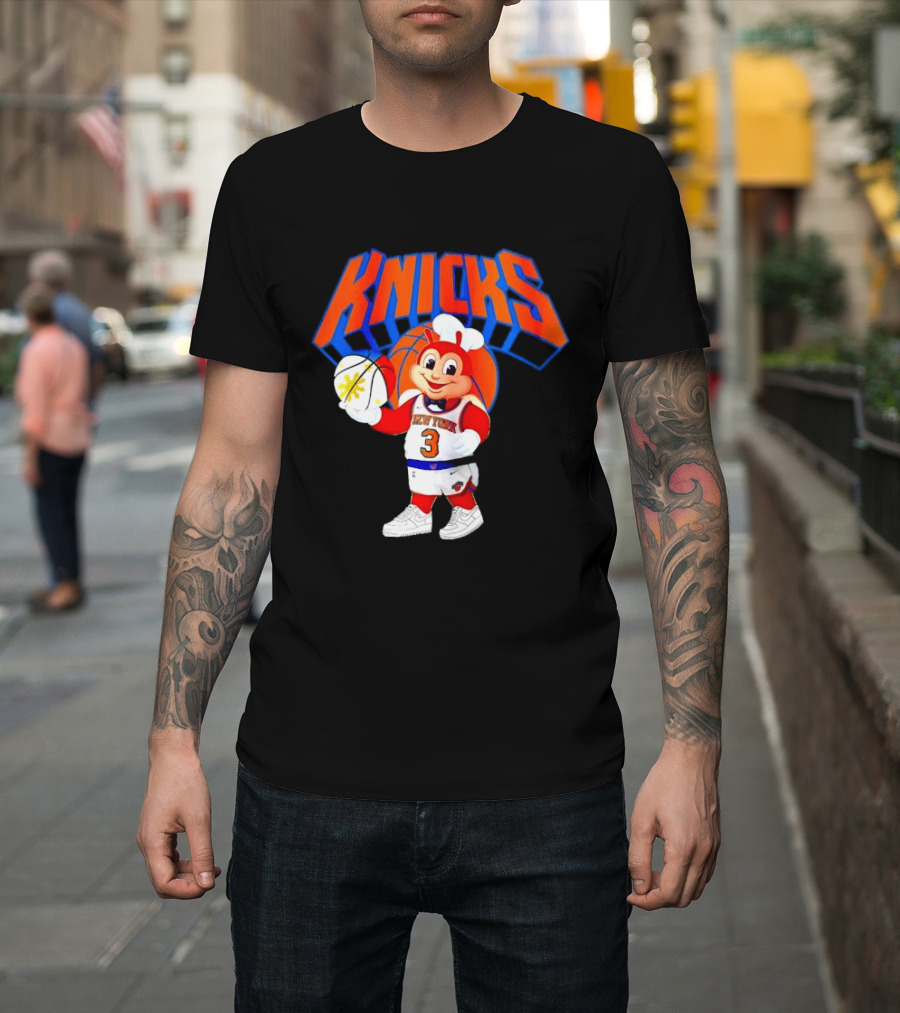 Jollibee New York Knicks Collaboration Jersey 3 T-Shirt