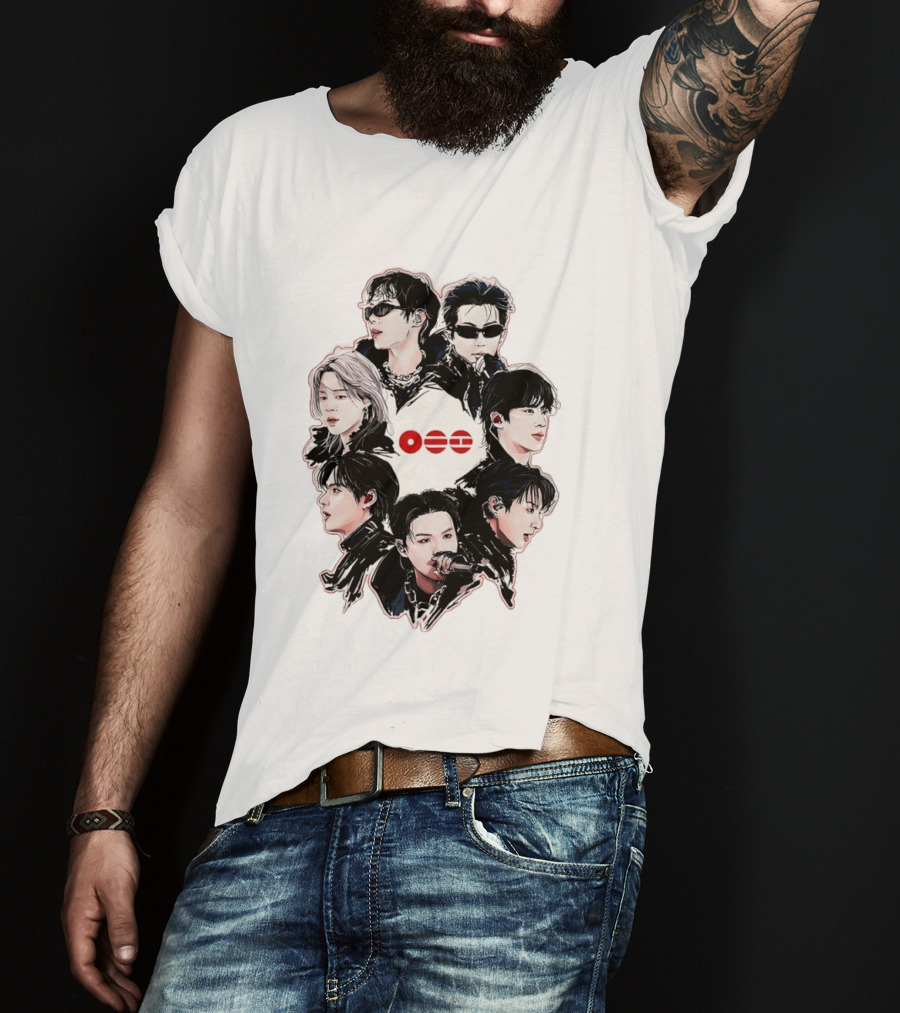 BTS Kpop ARMY Concert Seven Members T-Shirt