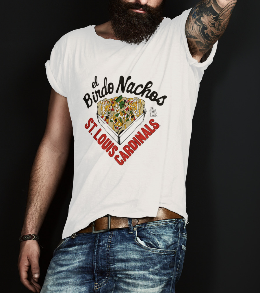 St. Louis Cardinals El Birdo Nachos T-Shirt