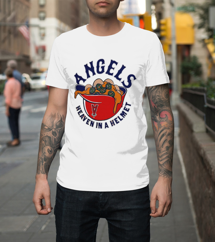 Los Angeles Angels Heaven In A Helmet T-Shirt