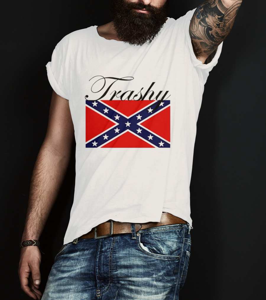 Trashy Confederate Flag Classic T-Shirt