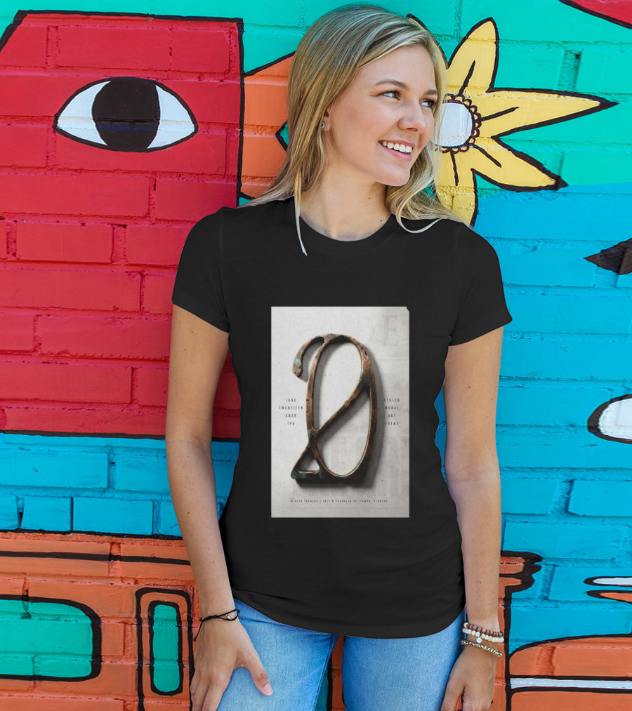 Underoath Mural Art Event Tampa Florida June Twentieth 2026 T-Shirt