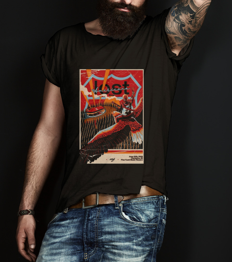 MCK Lost Americana Tour June 16 2026 Clarkston MI Pine Knob Music Theatre T-Shirt
