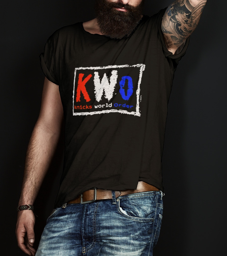 KWO Knicks World Order New York 2026 NBA Champs T-Shirt