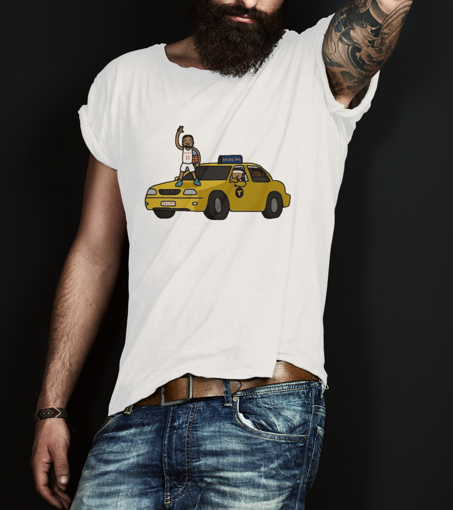 Jalen Brunson New York Knicks Dub Taxi Knicks Dub T-Shirt