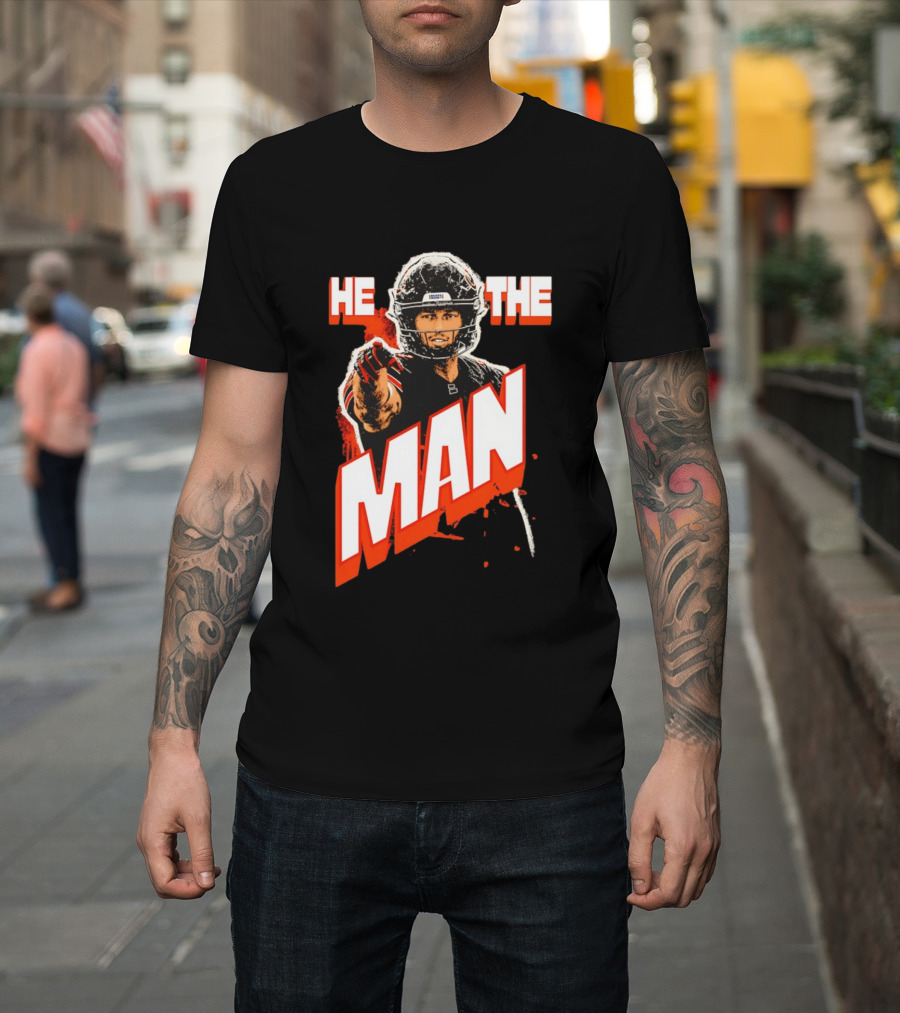 Ben Johnson He The Man Chicago Bears T-Shirt