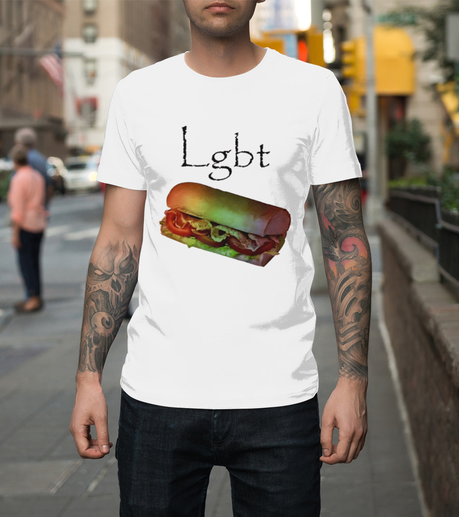 LGBT BLT Sandwich Rainbow Sub T-Shirt