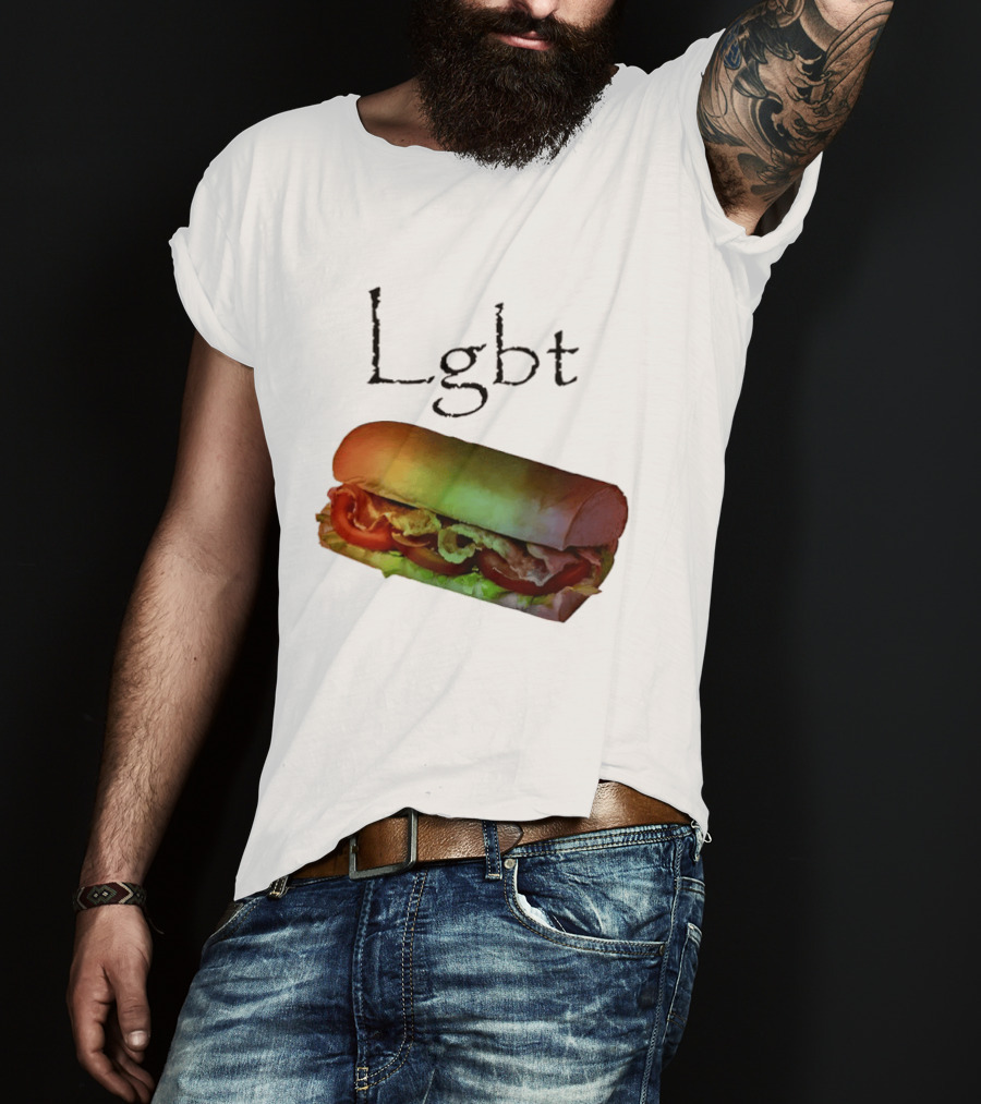LGBT BLT Sandwich Rainbow Sub T-Shirt