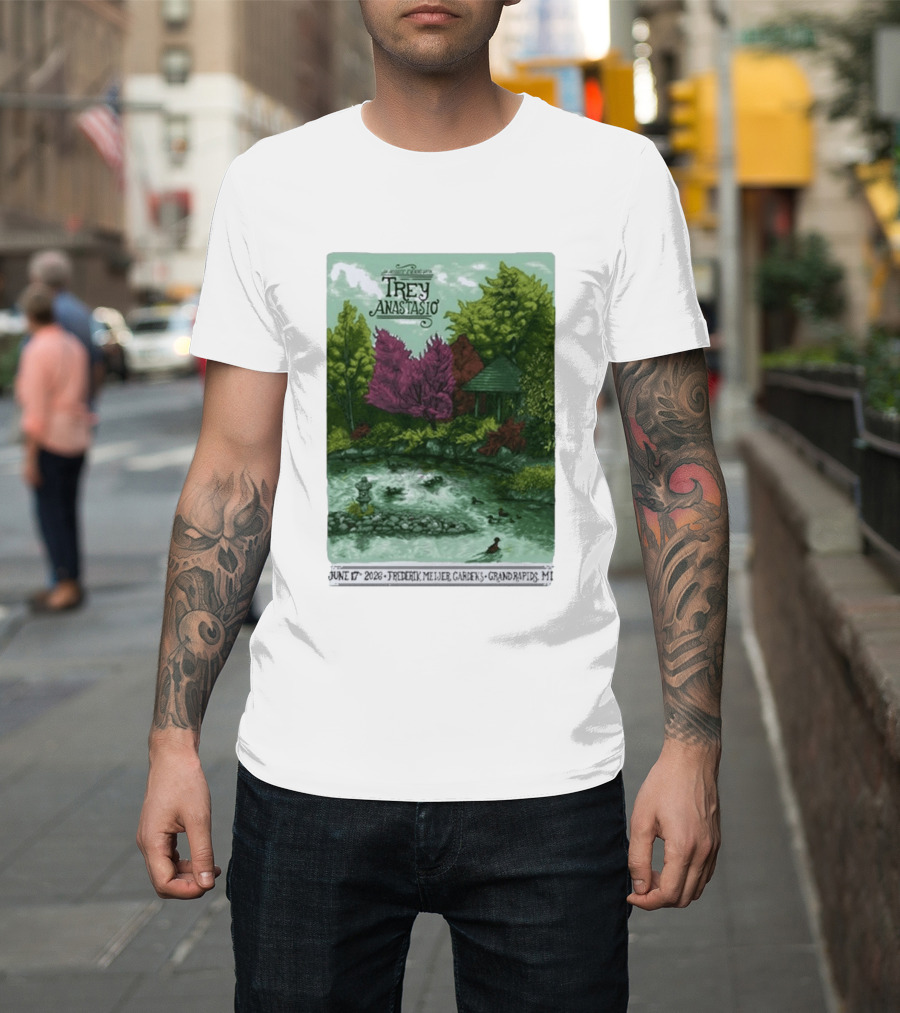 Trey Anastasio June 17 2026 Frederik Meijer Gardens Grand Rapids MI T-Shirt