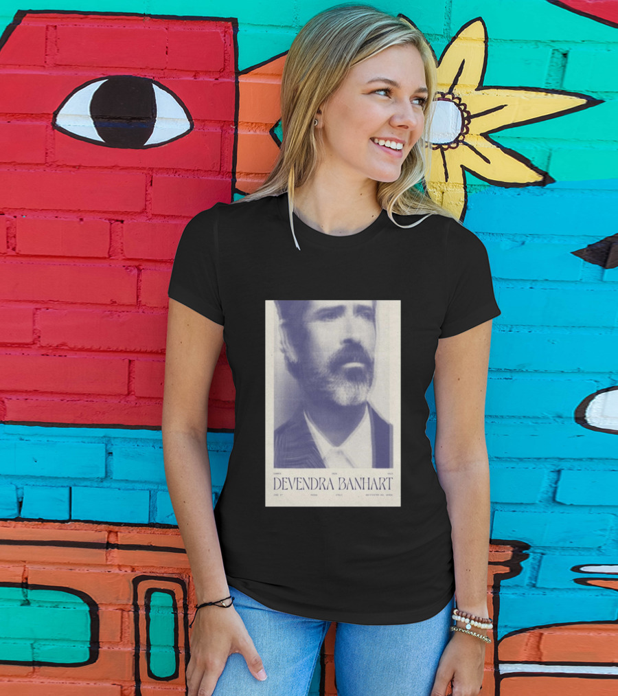 Devendra Banhart Anfiteatro Del Venda Padua Italy June 27 2026 T-Shirt