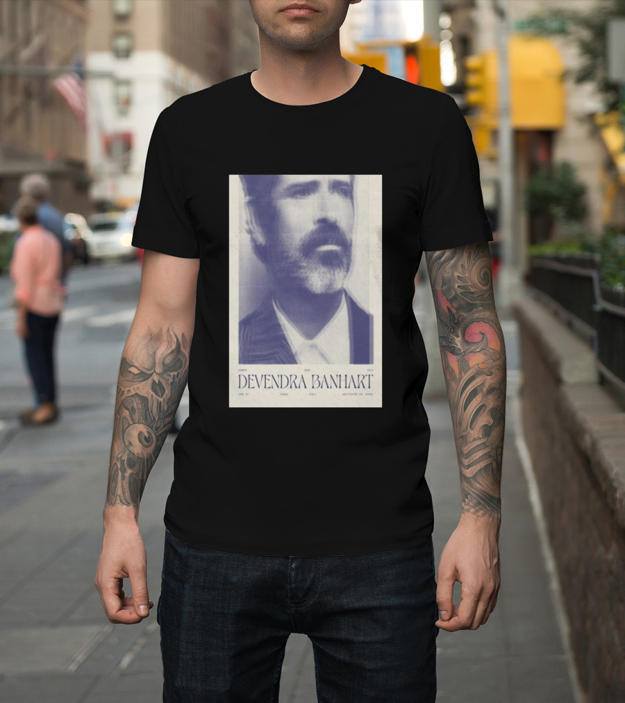 Devendra Banhart Anfiteatro Del Venda Padua Italy June 27 2026 T-Shirt