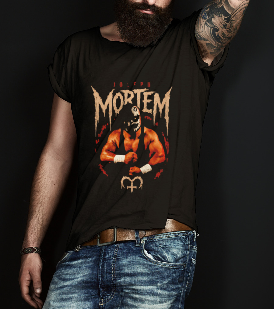 Joseph Mortem Wrestler 10:56 PM Professional Wrestling T-Shirt