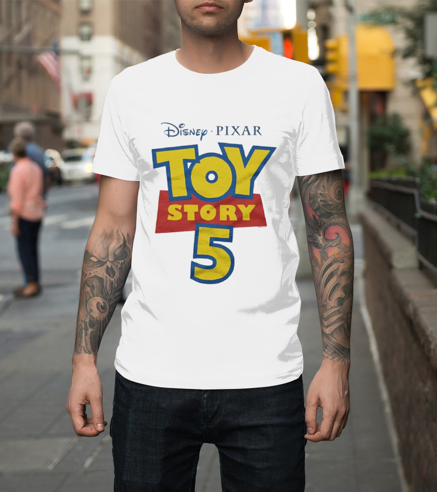 Disney Pixar Toy Story 5 Animated Adventure Movie T-Shirt