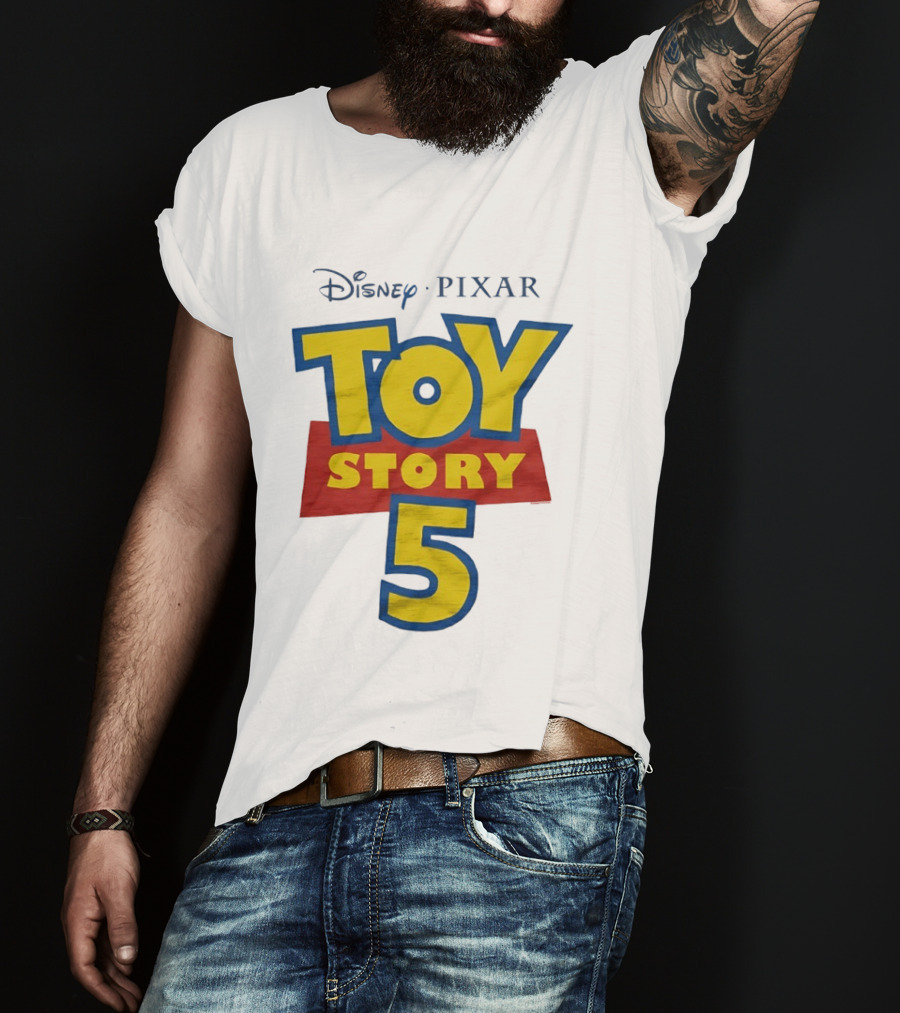 Disney Pixar Toy Story 5 Animated Adventure Movie T-Shirt