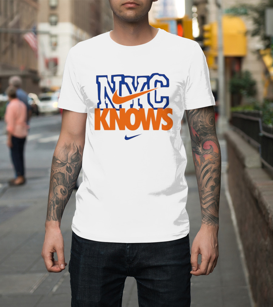 NYC Knows New York Knicks Nike T-Shirt