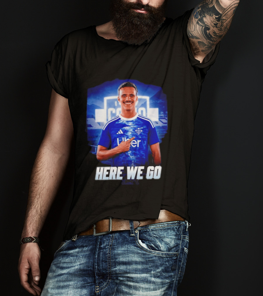 Here We Go Kaiki Bruno Uber Como Soccer T-Shirt