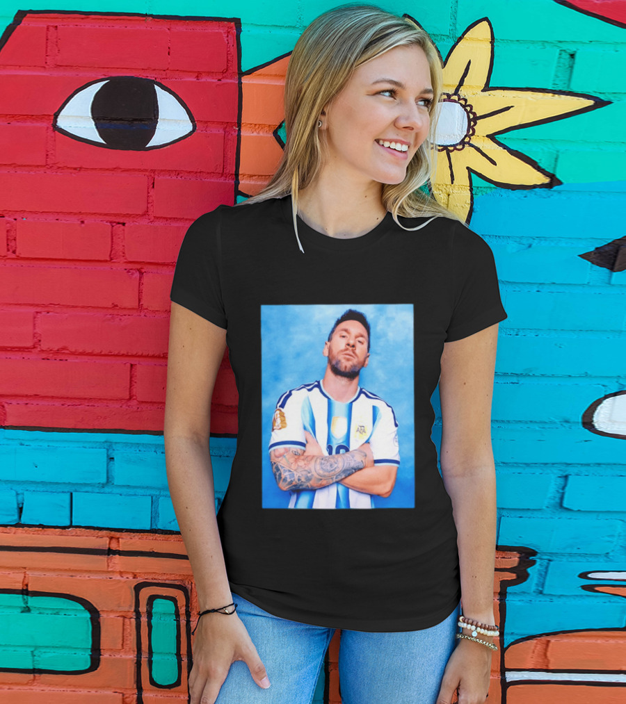 Lionel Messi Argentina National Football Team T-Shirt