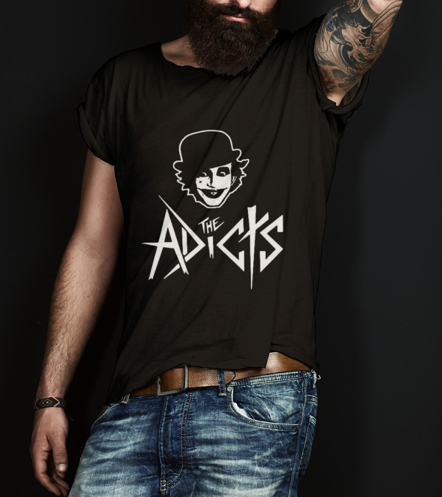 The Adicts Face With Bowler Hat T-Shirt