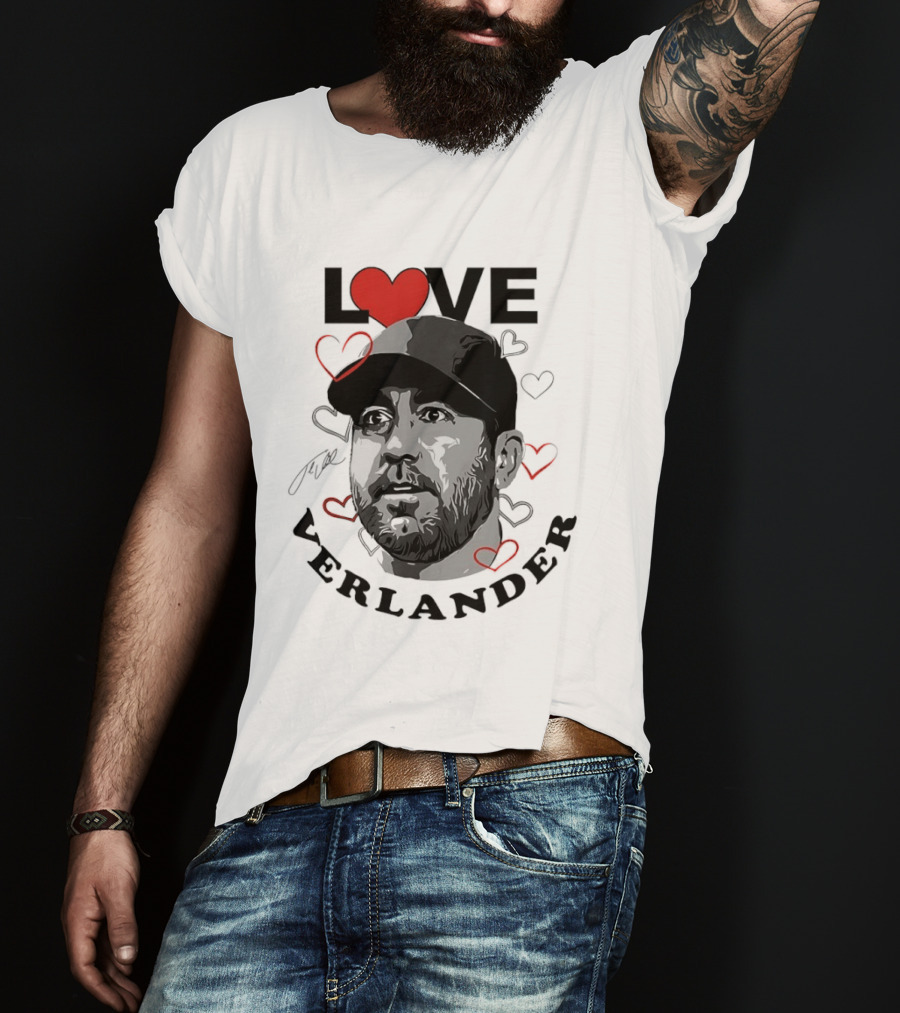 Love Heart Verlander T-Shirt