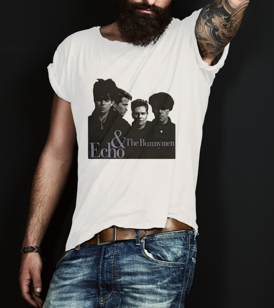 Echo And The Bunnymen Band Music Iconic Group T-Shirt