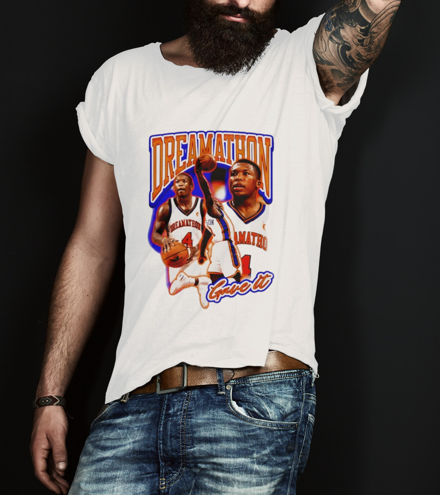 Dreamathon Nate Robinson New York Knicks Gave It T-Shirt