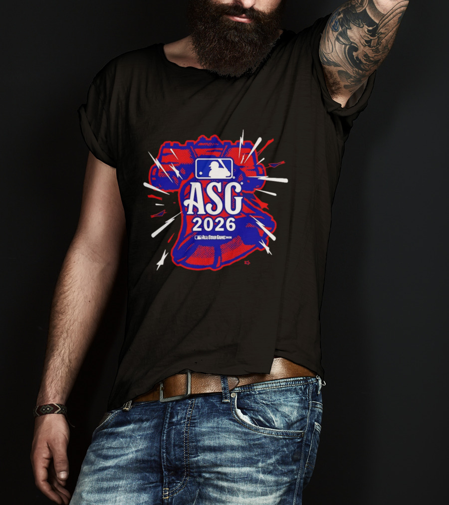 2026 MLB All Star Game ASG Loud Liberty Bell Explosion T-Shirt