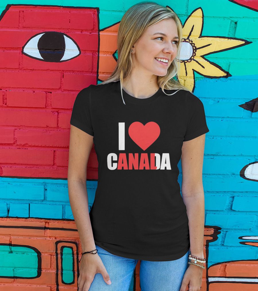 I Love Canada Heart Symbol CANADA T-Shirt