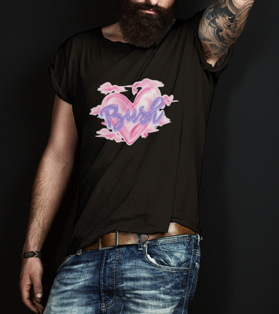 Bush Heart Clouds 90s Rock Gavin Rossdale T-Shirt