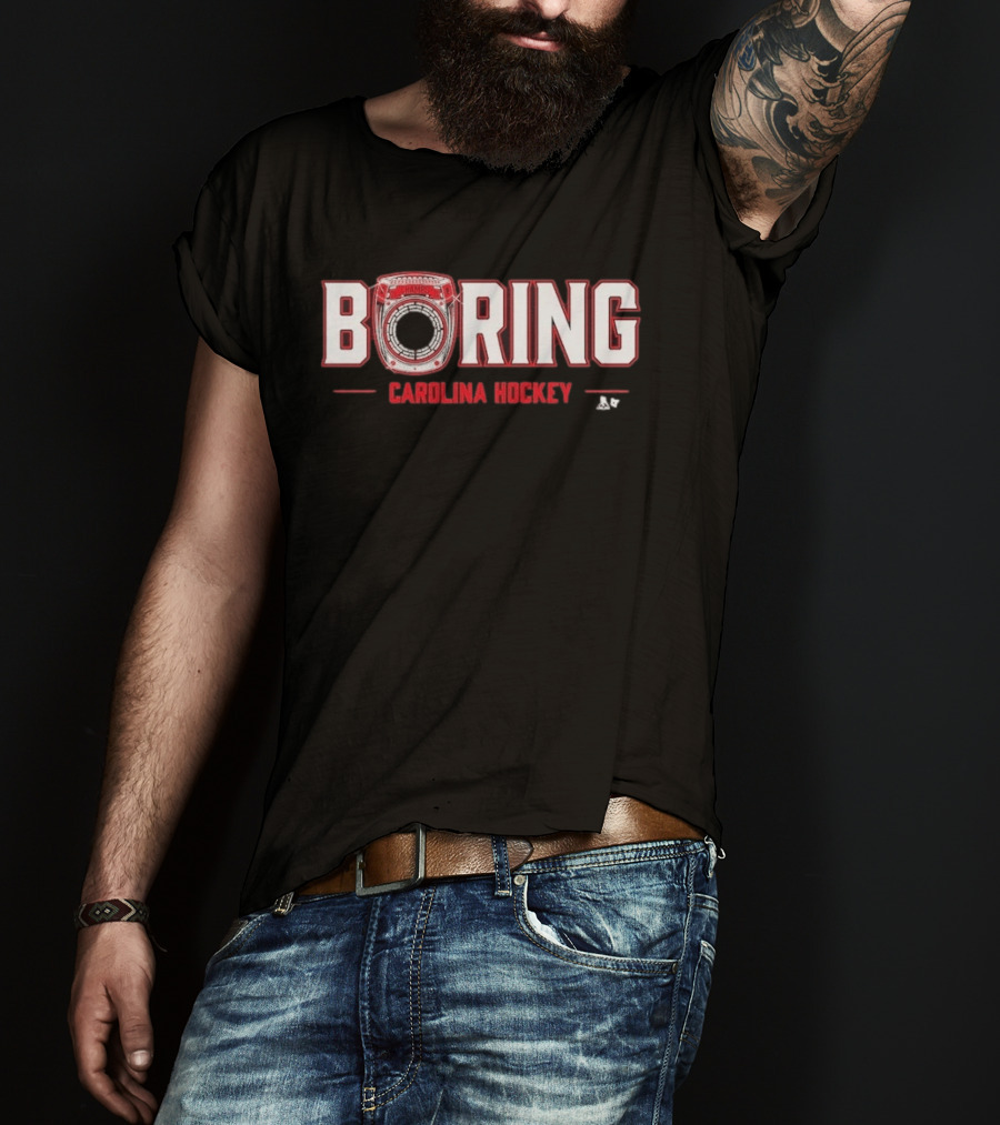 Boring Champs 2026 Carolina Hockey T-Shirt