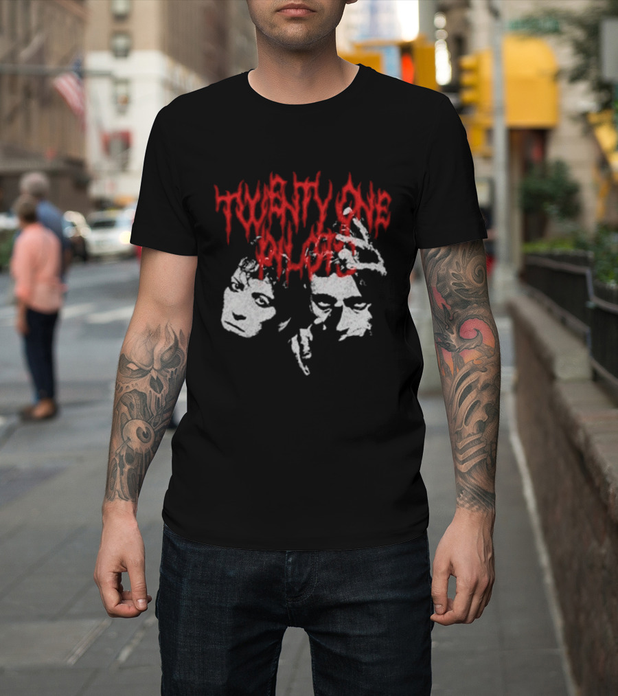 Rawfear Moves Me Twenty One Pilots Distorted Faces T-Shirt