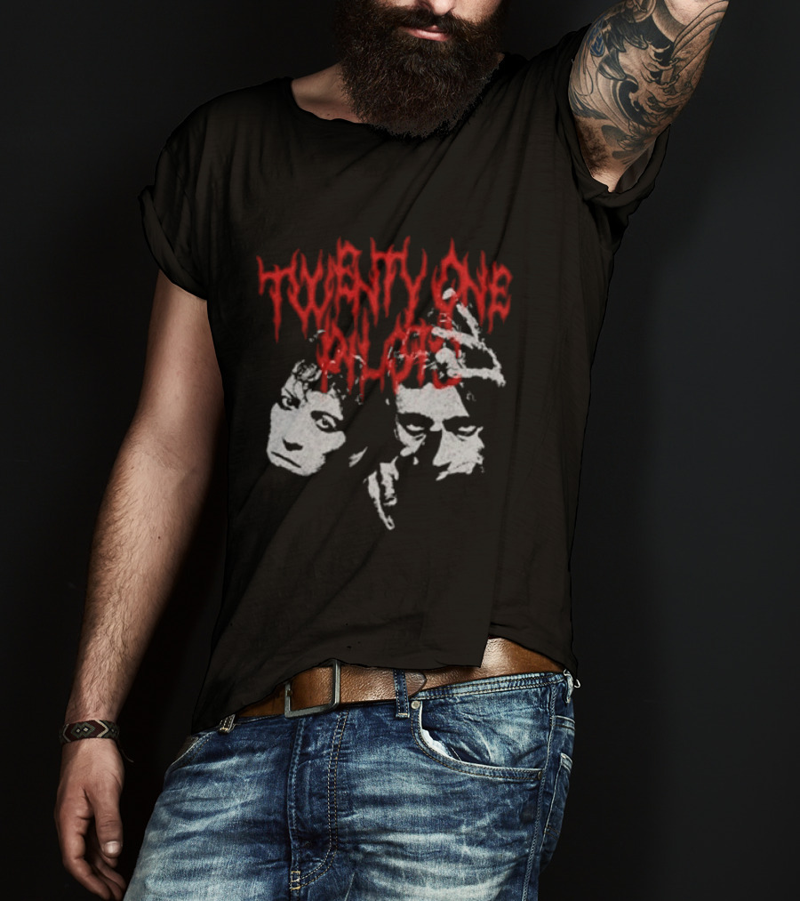 Rawfear Moves Me Twenty One Pilots Distorted Faces T-Shirt