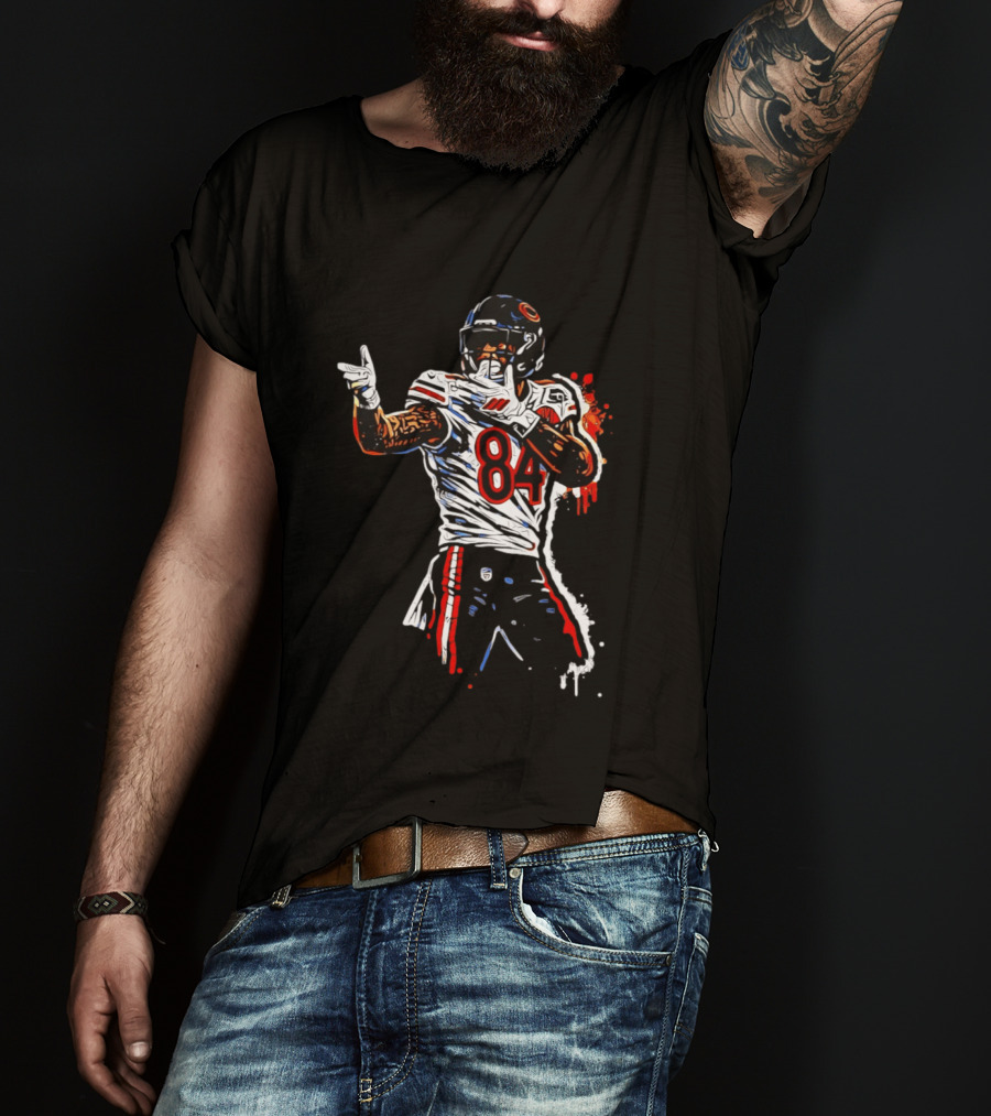 Cordarrelle Patterson 84 Chicago Bears Football Player T-Shirt