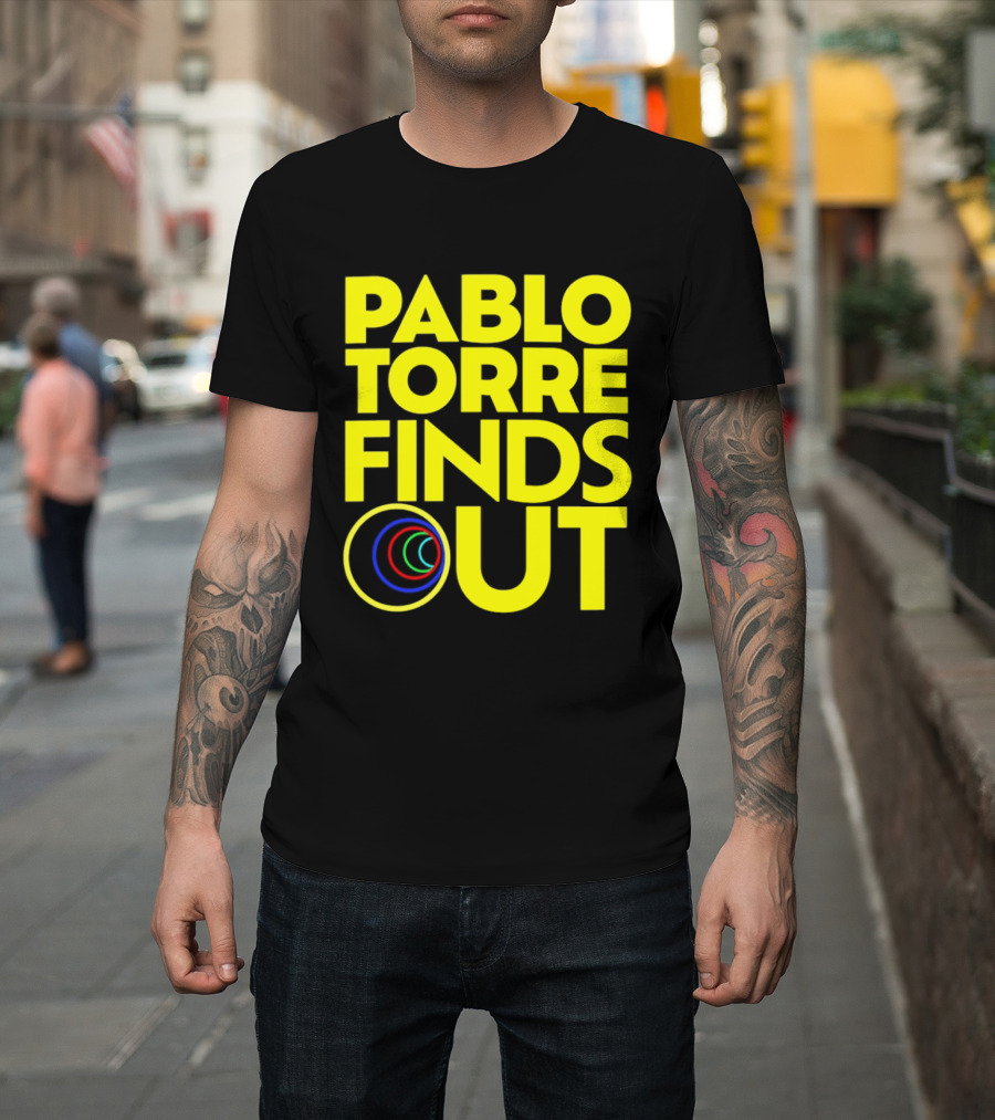Pablo Torre Finds Out Podcast Sports Media Circles T-Shirt