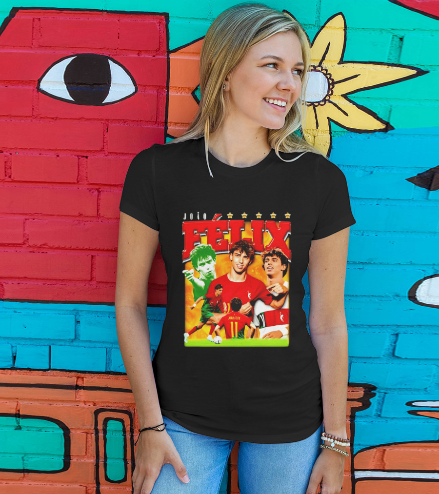 Joao Felix Portugal National Team Football Star T-Shirt