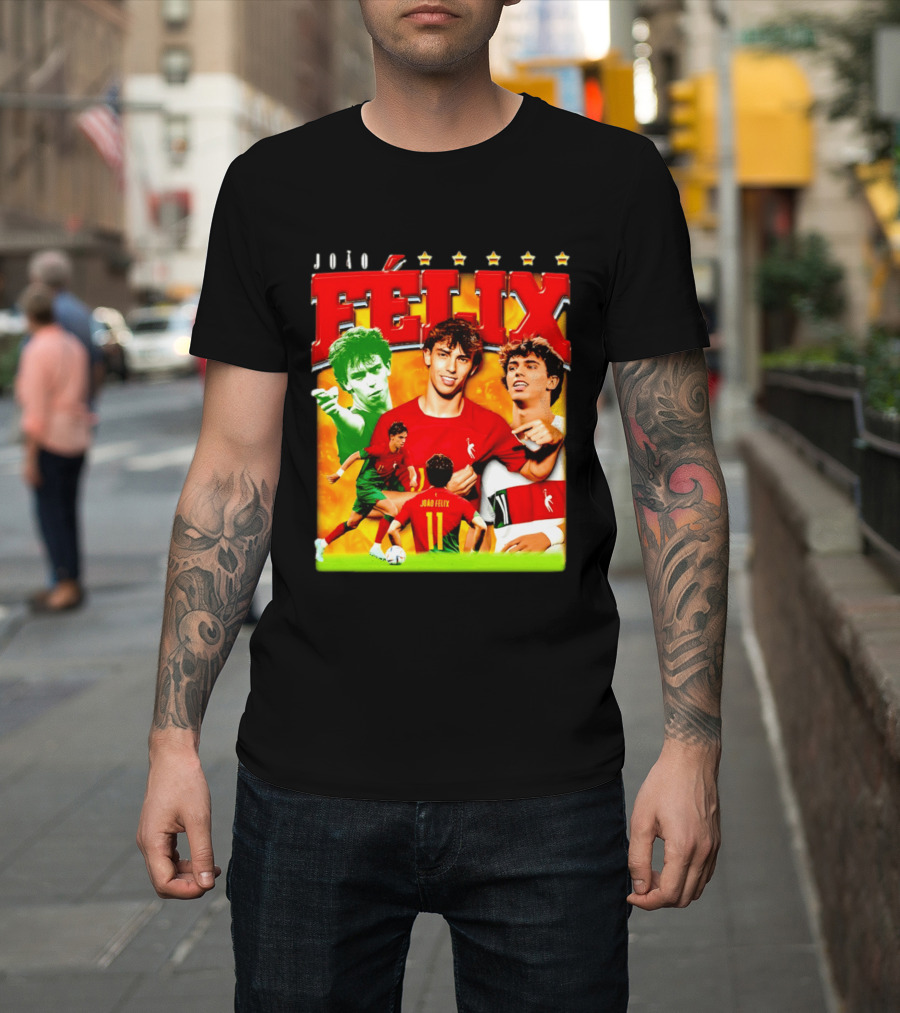 Joao Felix Portugal National Team Football Star T-Shirt