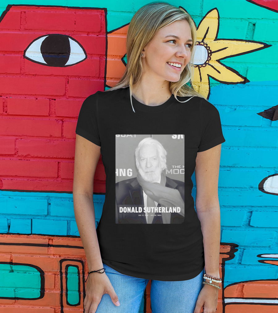 Donald Sutherland 1935 2024 Memorial T-Shirt