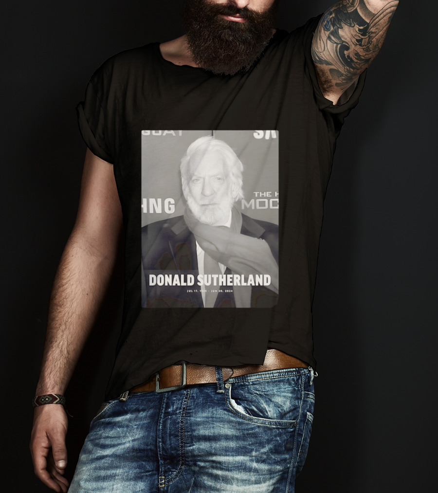 Donald Sutherland 1935 2024 Memorial T-Shirt