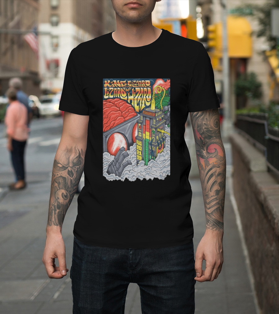 King Gizzard & The Lizard Wizard Forest Hills Stadium Queens NY August 2026 Concert T-Shirt