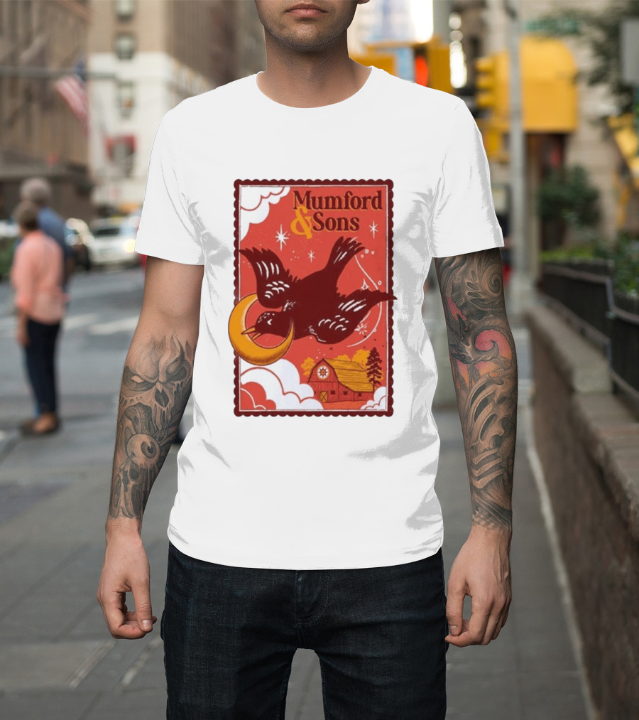 Mumford And Sons Concert June 20 2026 Hershey PA Barn And Bird T-Shirt