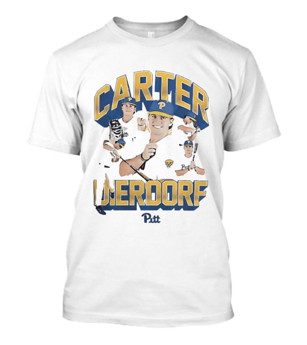 Carter Dierdorff Pitt Baseball Panthers NCAA T-Shirt