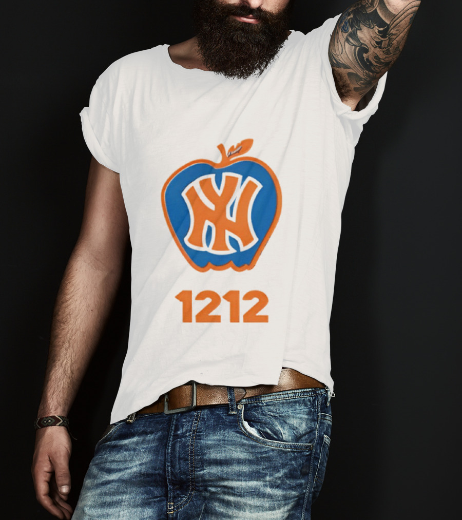 New York City Yankees Apple Baseball MLB 1212 T-Shirt
