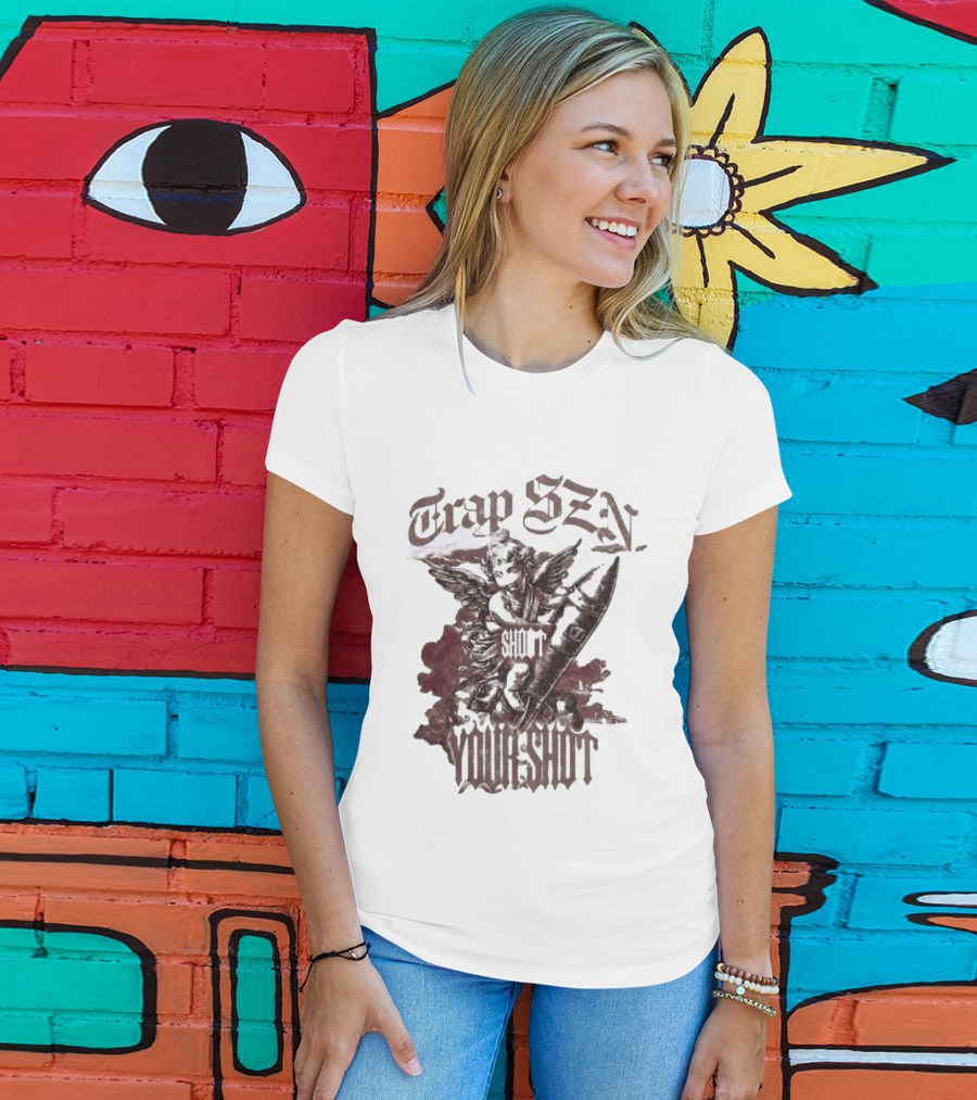 Trap Szn Cupid Shot Rocket Aesthetic T-Shirt