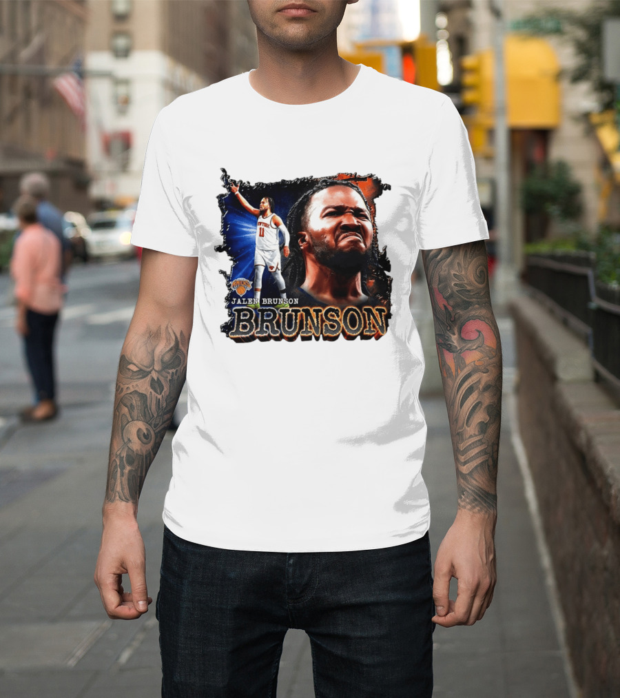 Jalen Brunson New York Knicks NBA Basketball Player Brunson Knicks T-Shirt