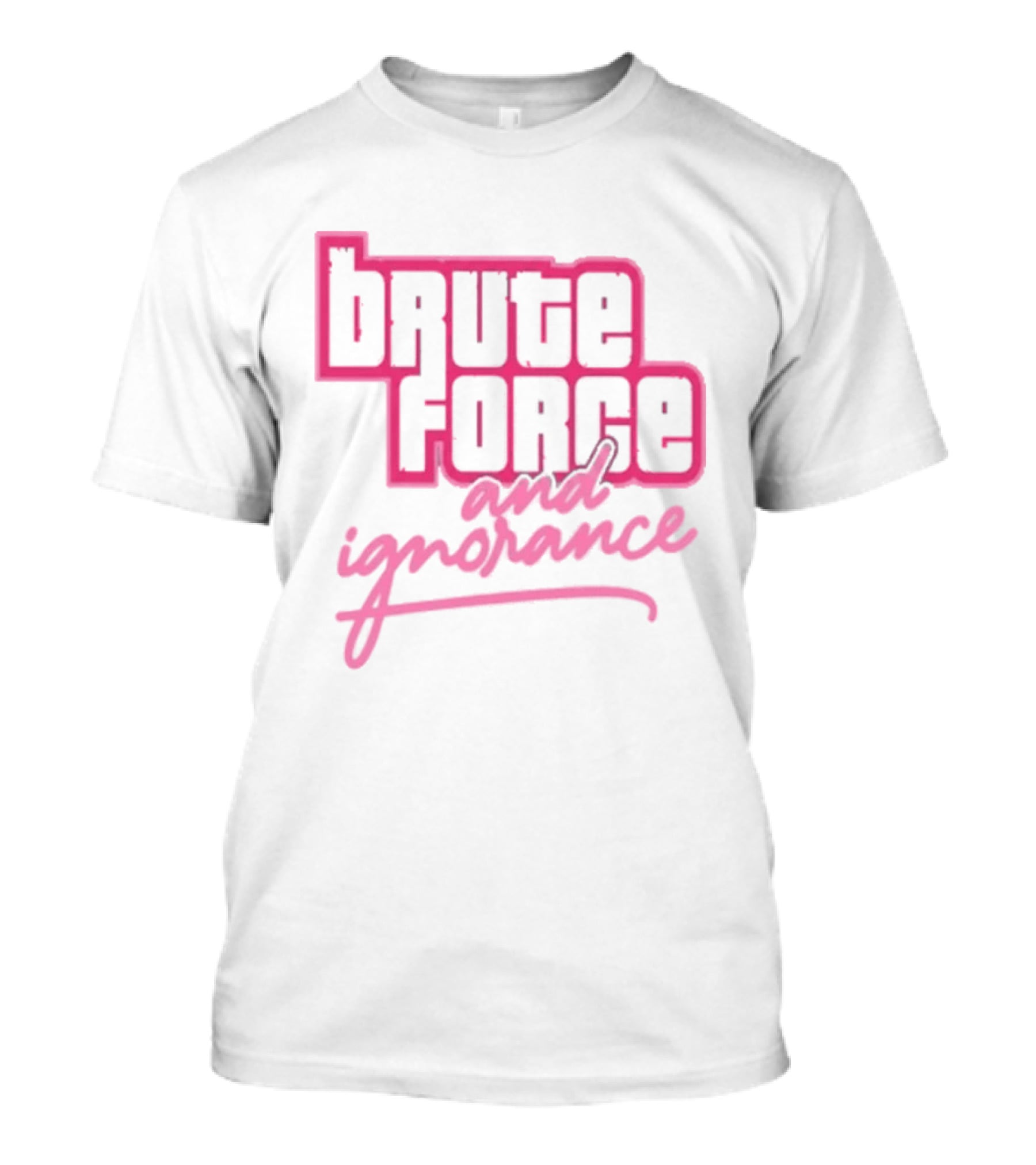 Brute Force And Ignorance The Fat Electrician T-Shirt