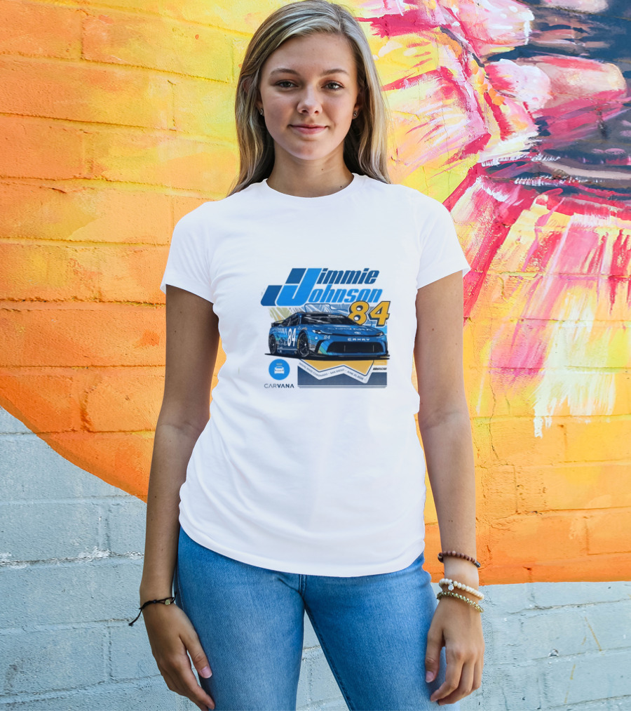 Jimmie Johnson 84 Carvana San Diego Paint Scheme 2026 T-Shirt