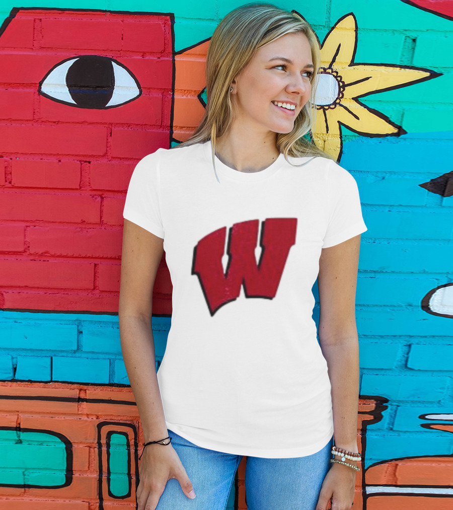Grateful Dead Bears Wisconsin Badgers Collaboration T-Shirt