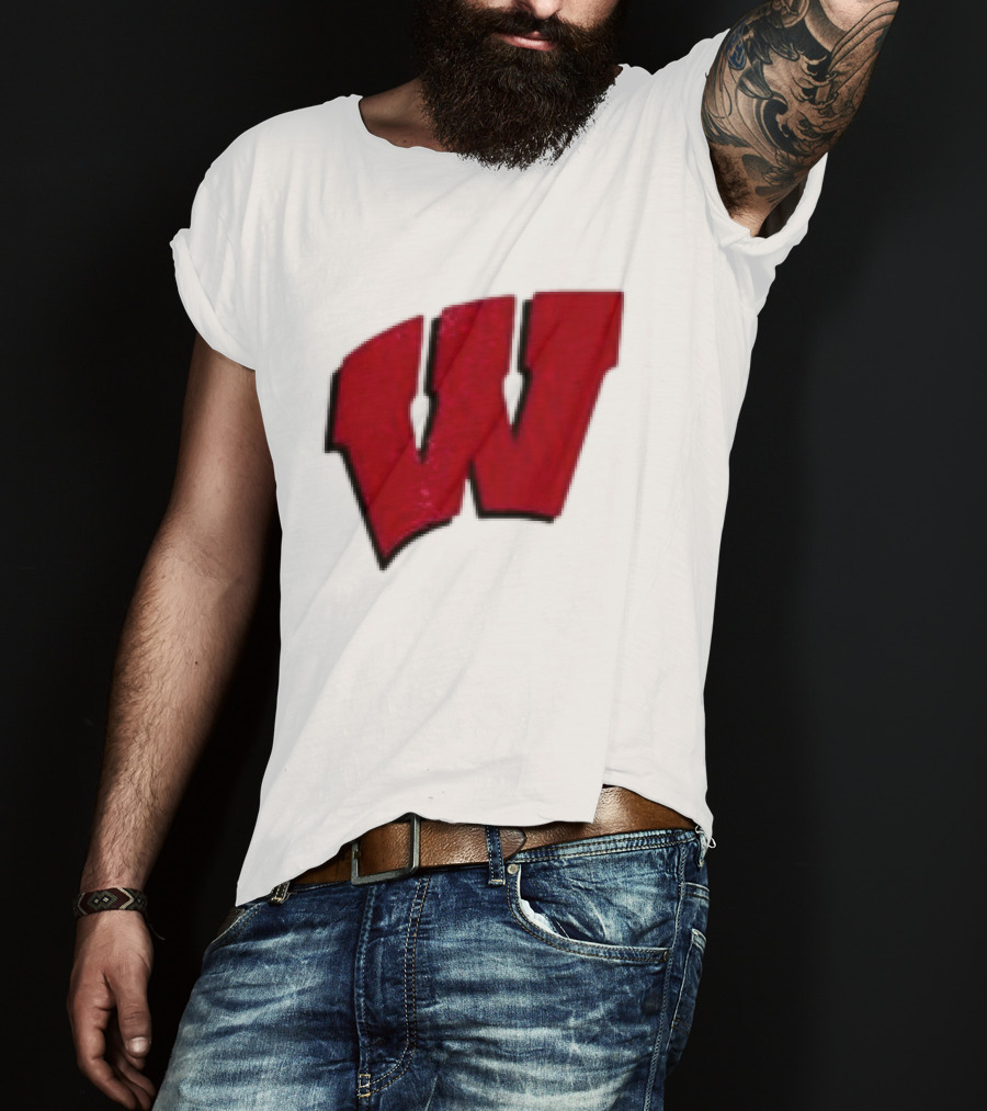 Grateful Dead Bears Wisconsin Badgers Collaboration T-Shirt