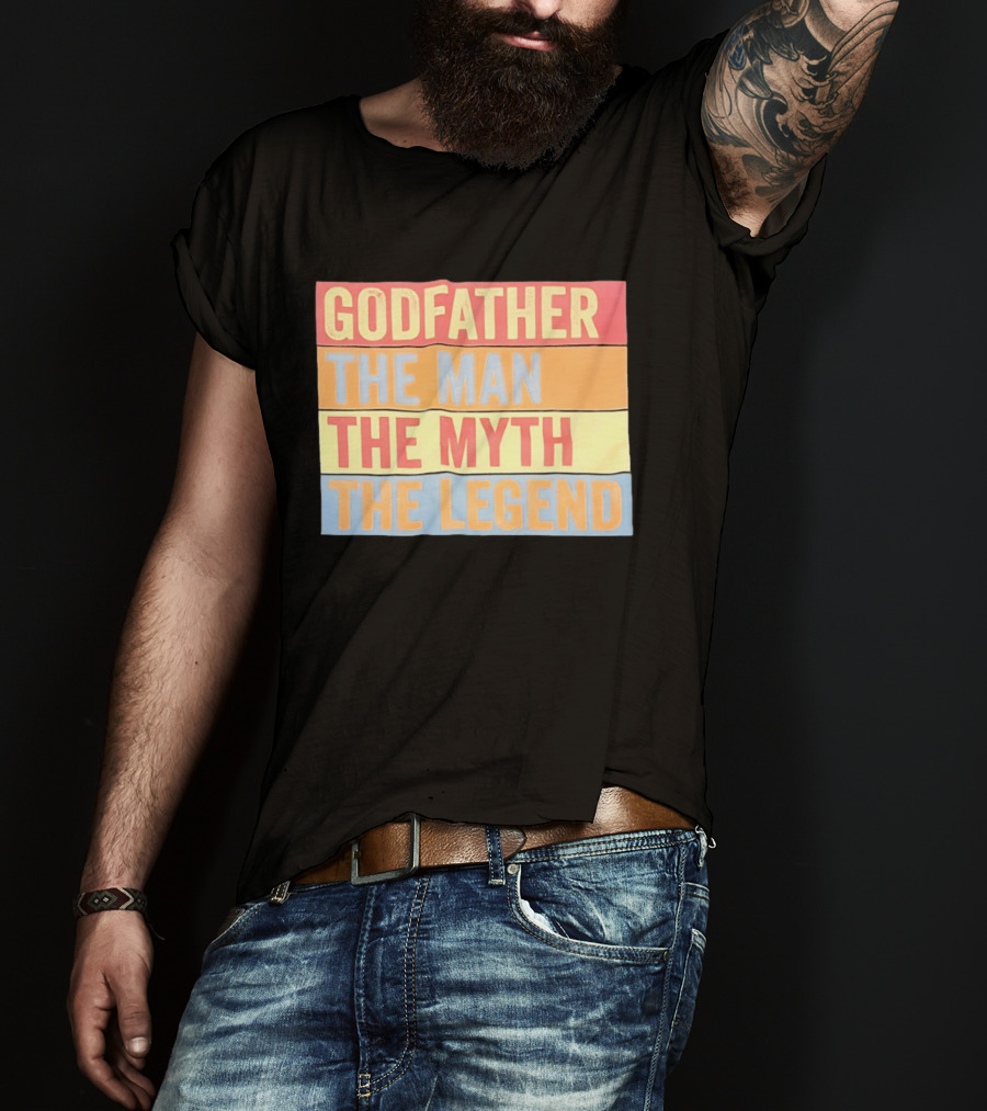 Godfather The Man The Myth The Legend T-Shirt