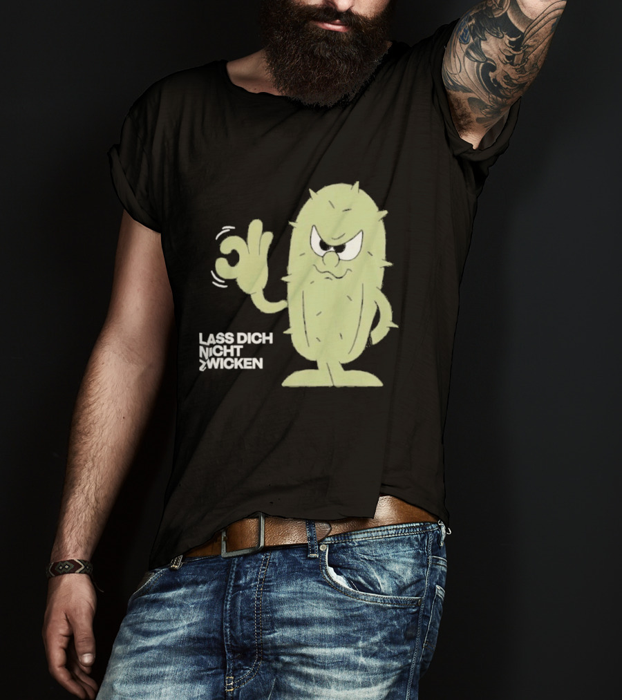 Lustiger Kaktus Lass Dich Nicht Zwicken T-Shirt