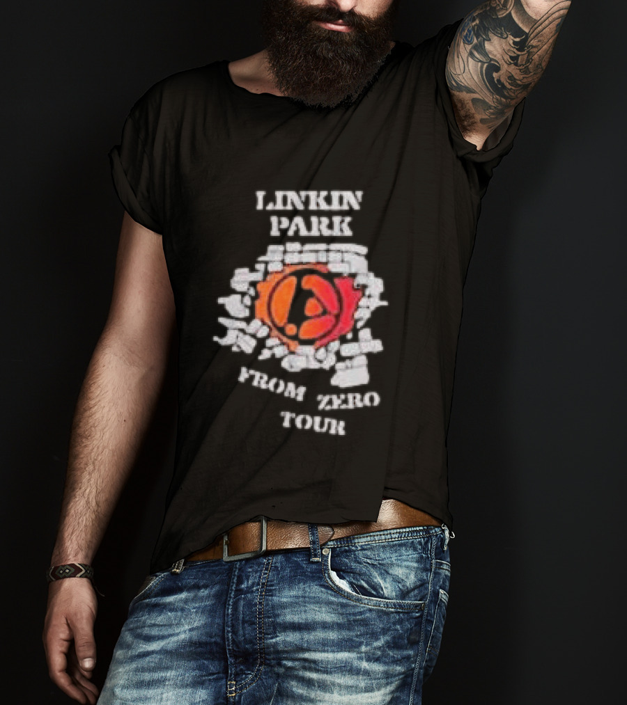 Linkin Park Deus Ex Machina Madrid Spain 2026 From Zero Metal Worker T-Shirt